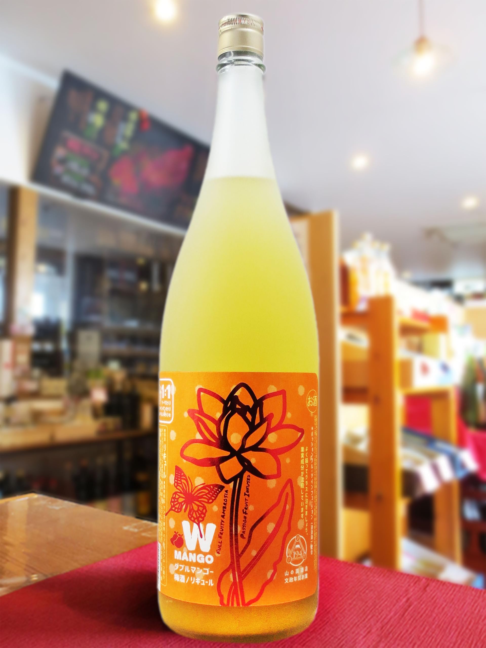 Amazon.co.jp: 完熟マンゴー梅酒(フルフル) 1.8L : 食品・飲料・お酒